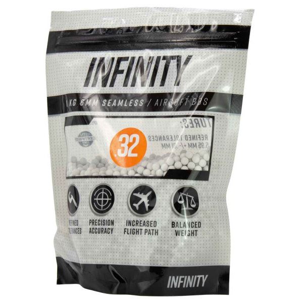 Valken Infinity BBs 1kg Bag - White