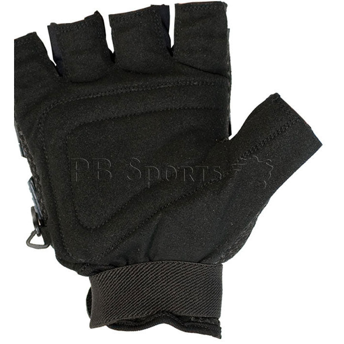 Valken V-Tac Half Finger soft Gloves - Black L