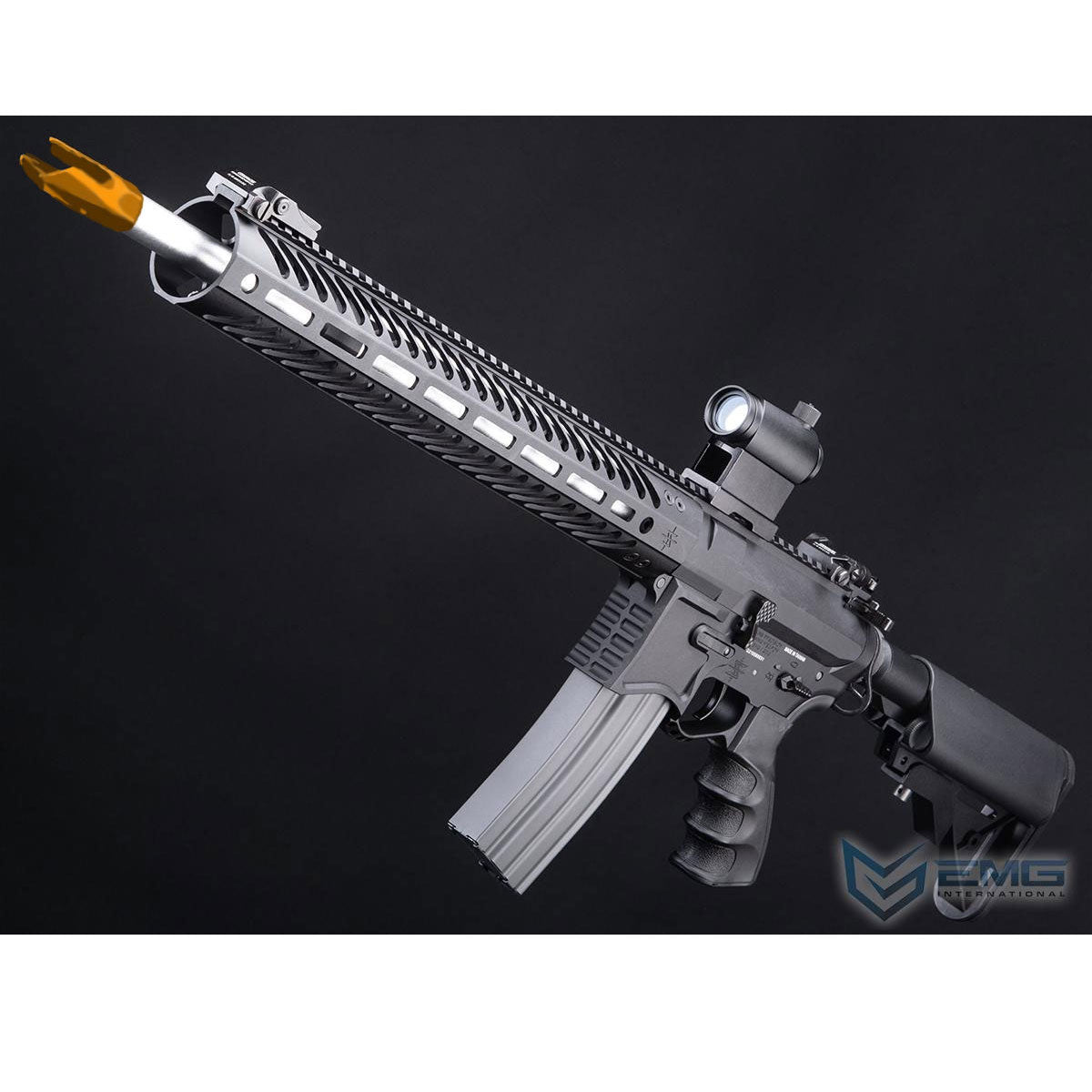 EMG Seekins Precision Licensed SP223 M-LOK Advanced Airsoft M4 AEG Rifle w/ G2 Gearbox - Black
