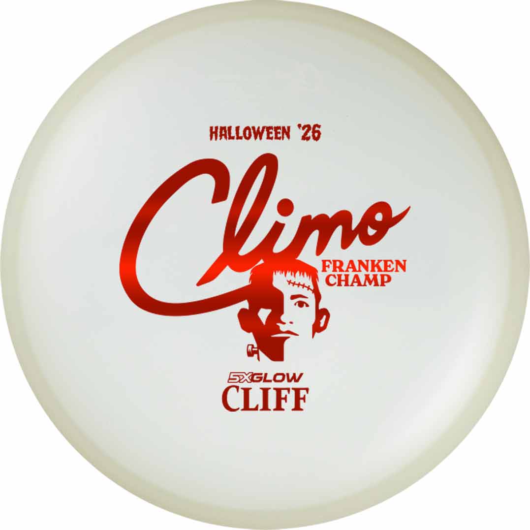 Climo Disc Golf 5X Glow Cliff Disc - Halloween 2026 Creature Feature