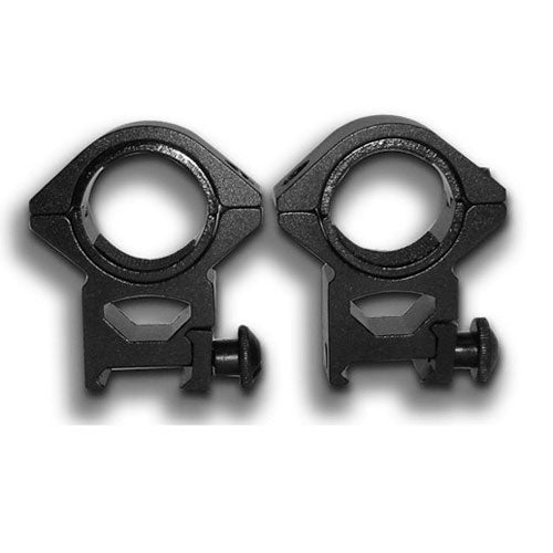 30MM Weaver Ring/1" Inserts - Black