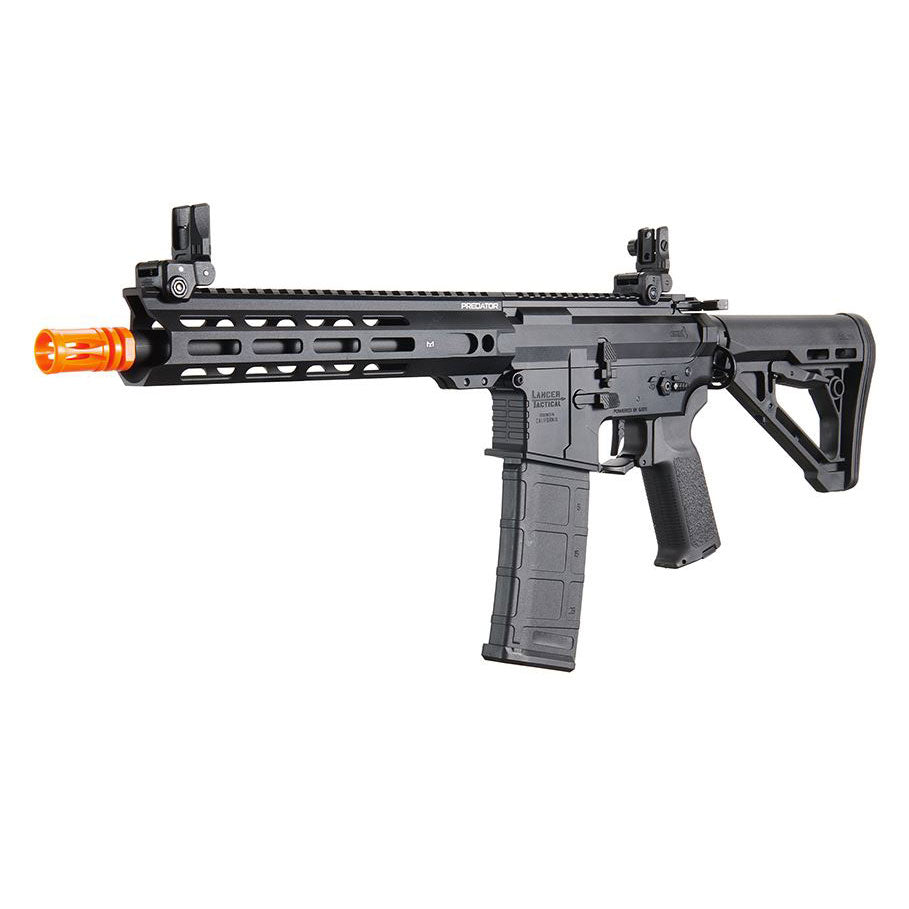 Lancer Tactical Gen 4 Predator 10" SBR AEG w/ Aster II Bluetooth ETU - Black
