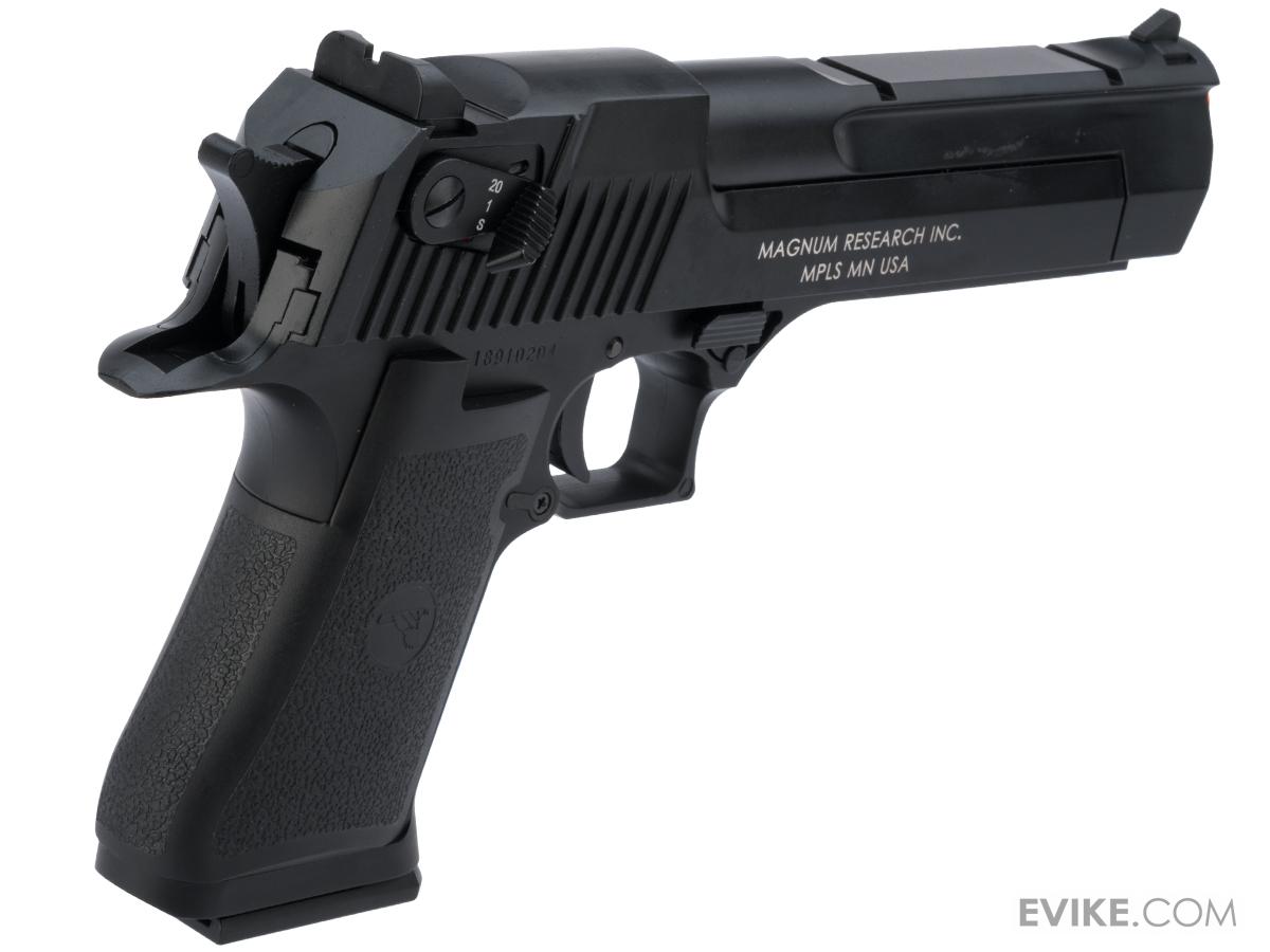 Cybergun Magnum Research Desert Eagle Semi/Full Auto Airsoft CO2 Gas Blowback Pistol - Black