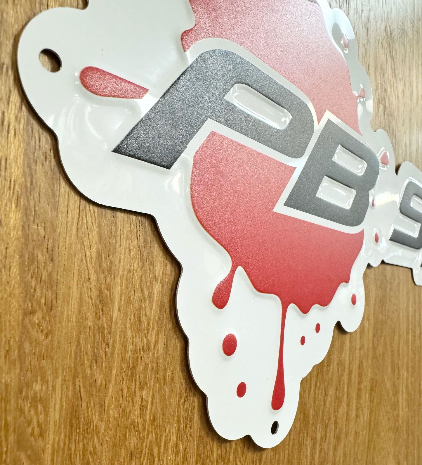 PB Sports Stamped-Tin Sign