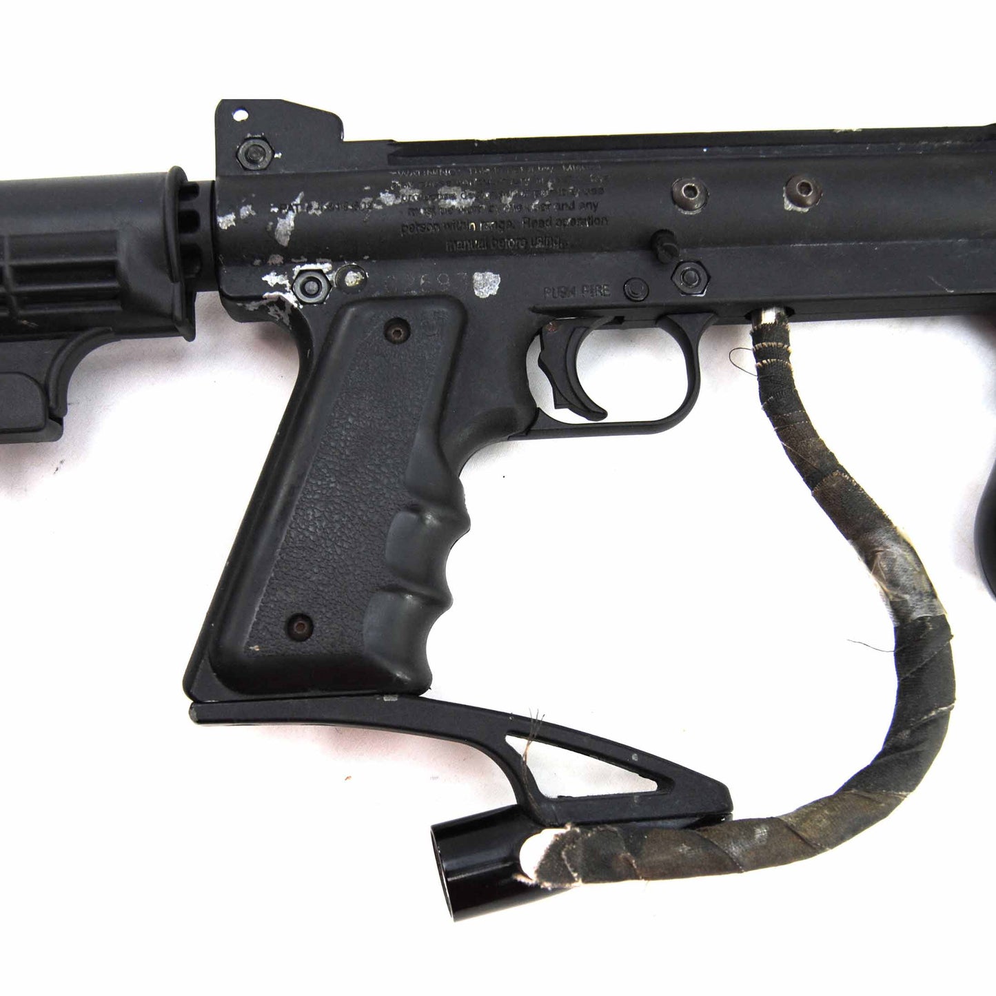 Used Tippmann 98 Custom Paintball Marker w/ Stock and Drop Forward