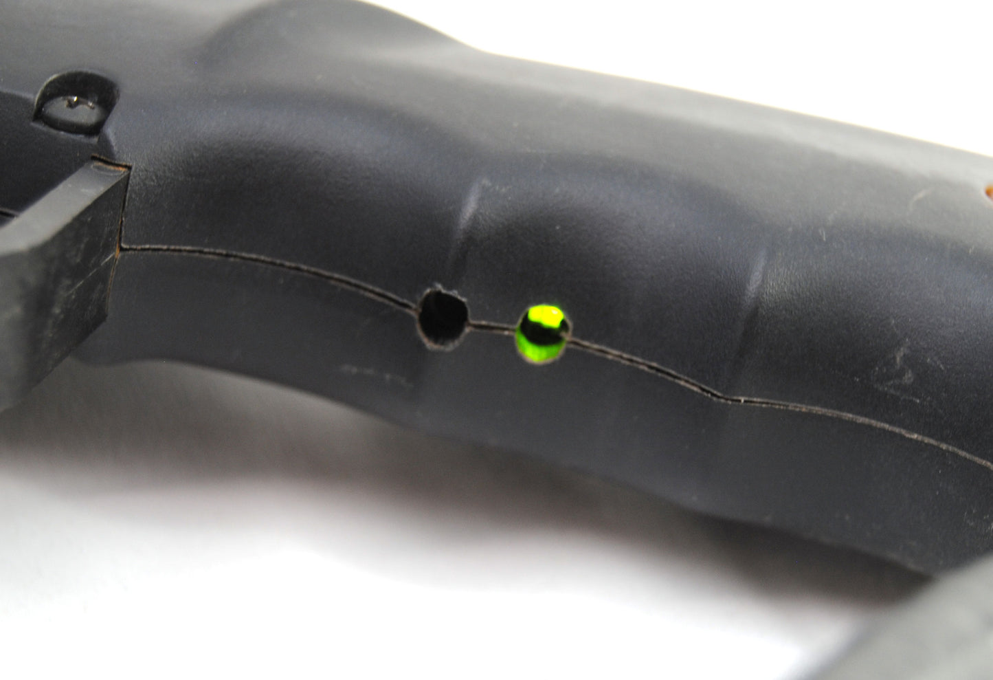 Used Tippmann A-5 w/ E-Grip (Push Button LED Version) - Black