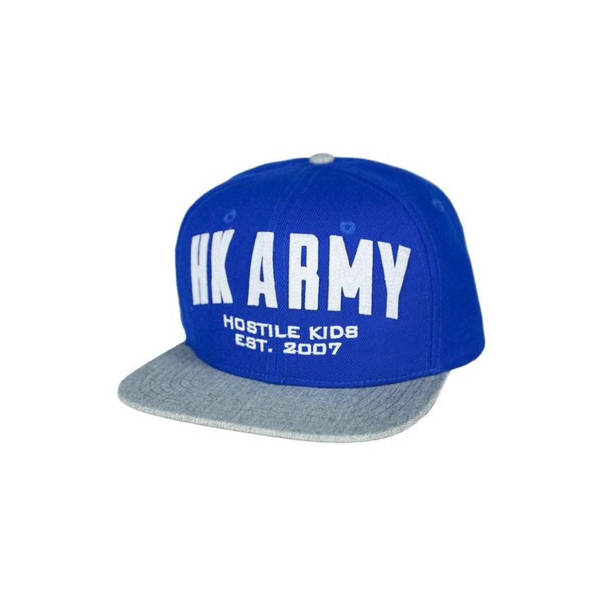 HK Army - Snap Back Hat - Hostile Kids Blue/Grey