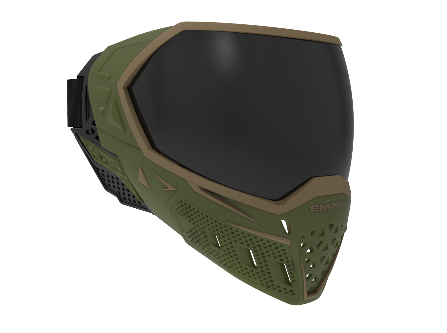 Empire EVS Enhanced Vision System Goggle - Olive/Tan - 2 lenses - Empire