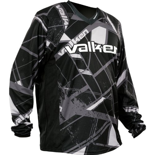 Valken Crusade Hatch Jersey - Grey - XLarge - Valken Paintball