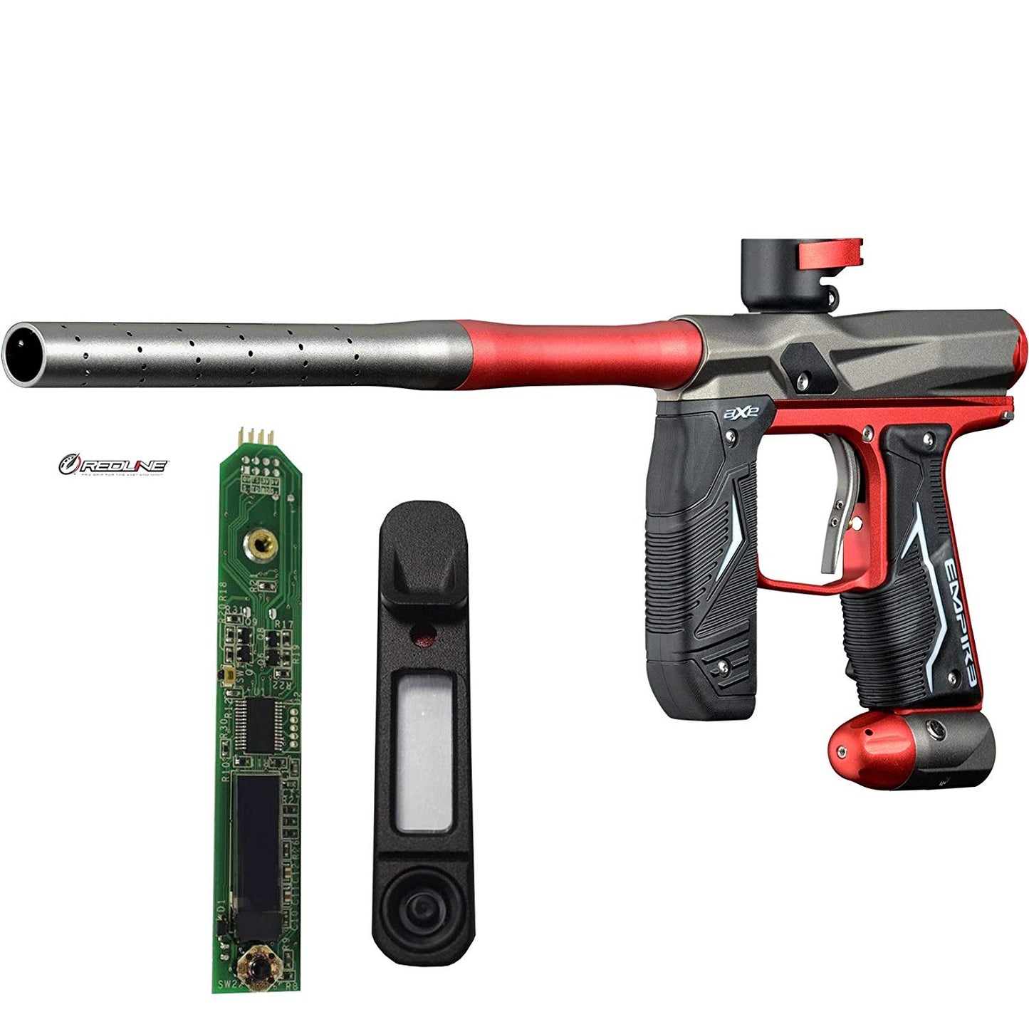 Empire Axe 2.0 Marker Dust Silver Red / Redline Board Combo - Empire