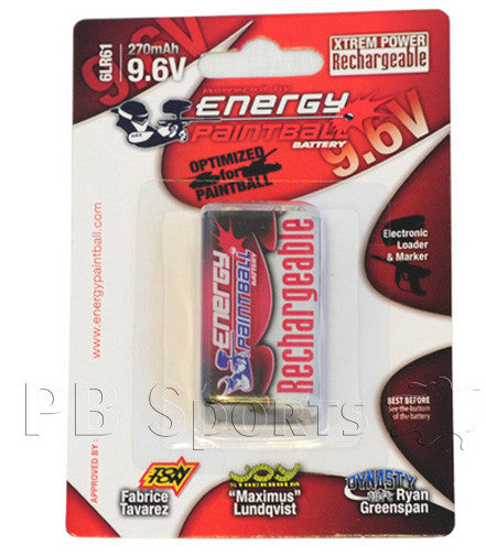 Energy Paintball 9.6V Rechargeable Battery - Valken