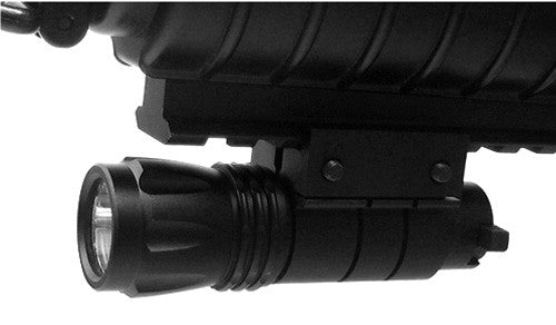 Pistol & Rifle LED Flashlight / Weaver Mount - NC Star