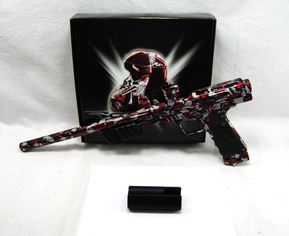 Used Bob Long MVP Red Camo Pump Paintball Marker - Bob Long