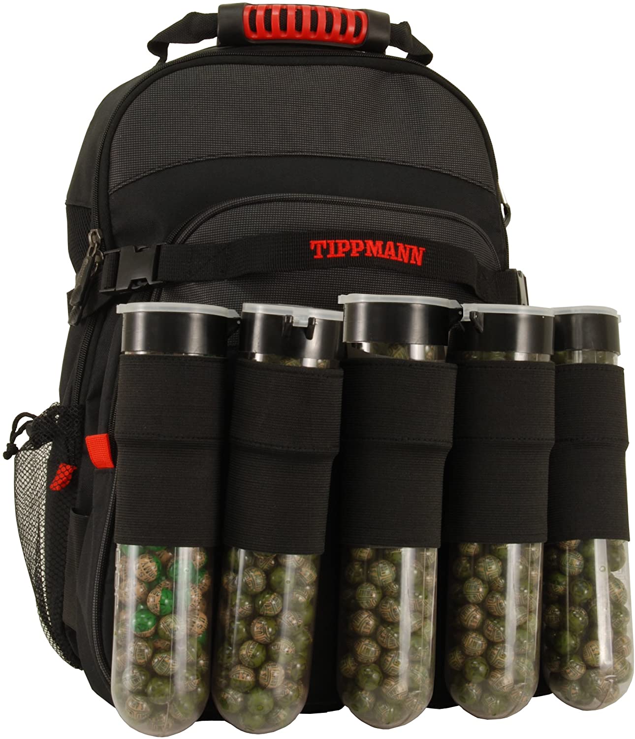 Tippmann Deluxe Field Backpack - Black/Red - Tippmann