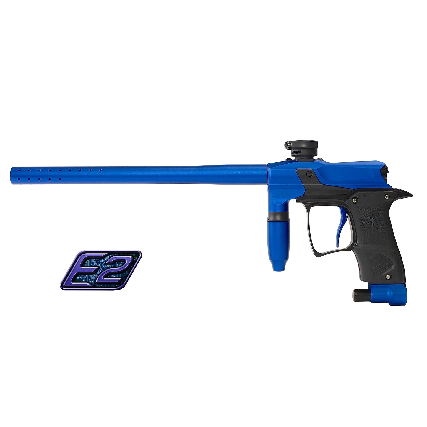 Dangerous Power E2 Electronic Speedball Paintball Marker Blue - Dangerous Power