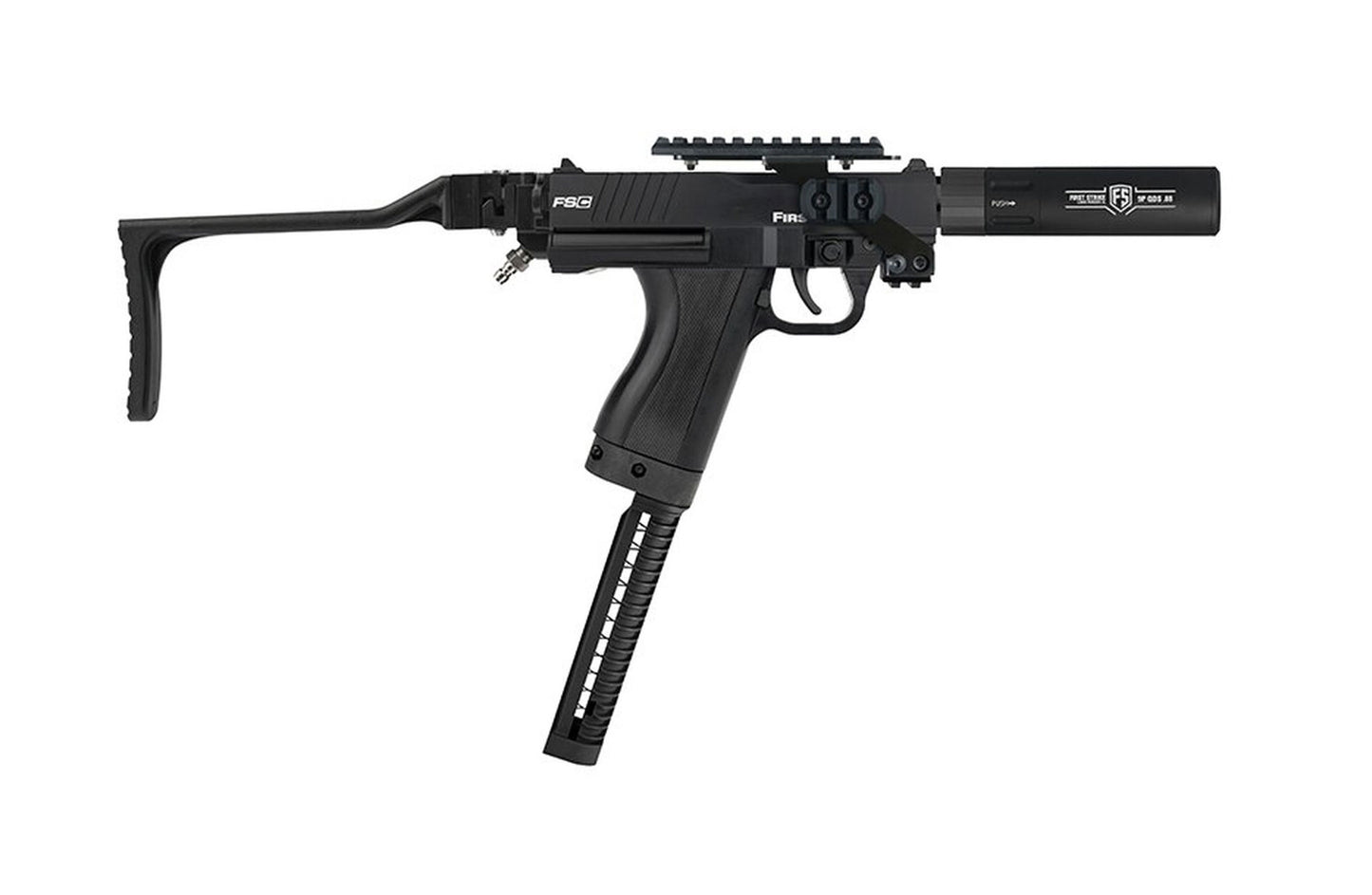 First Strike FSC (First Strike Compact) Paintball Pistol Black Socom Edition - First Strike