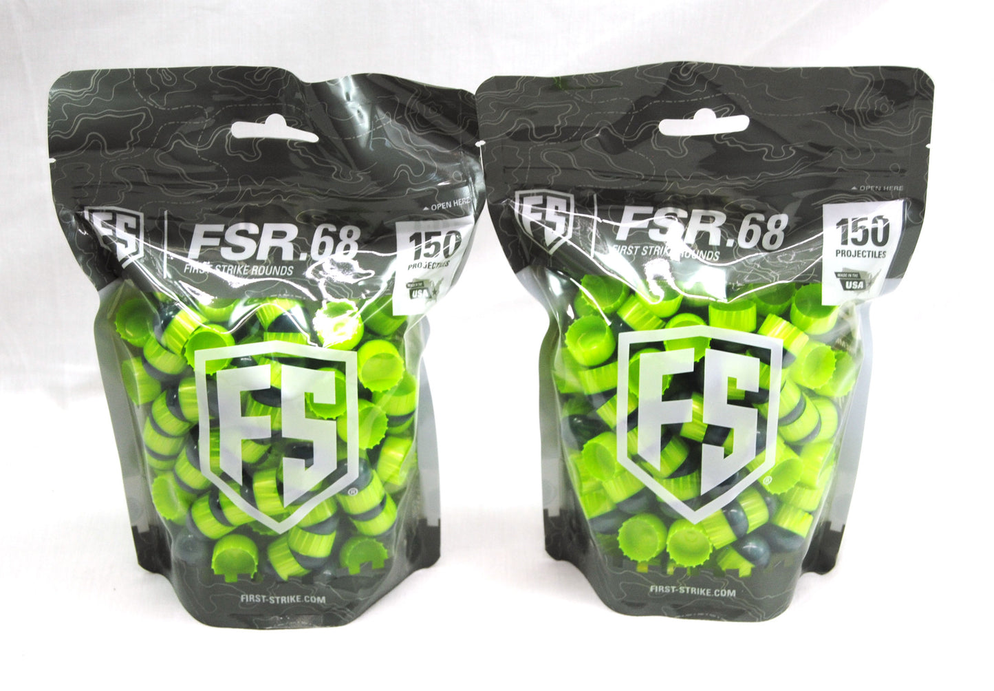 First Strike Rounds - 300 Count - Smoke/Green - Green - First Strike
