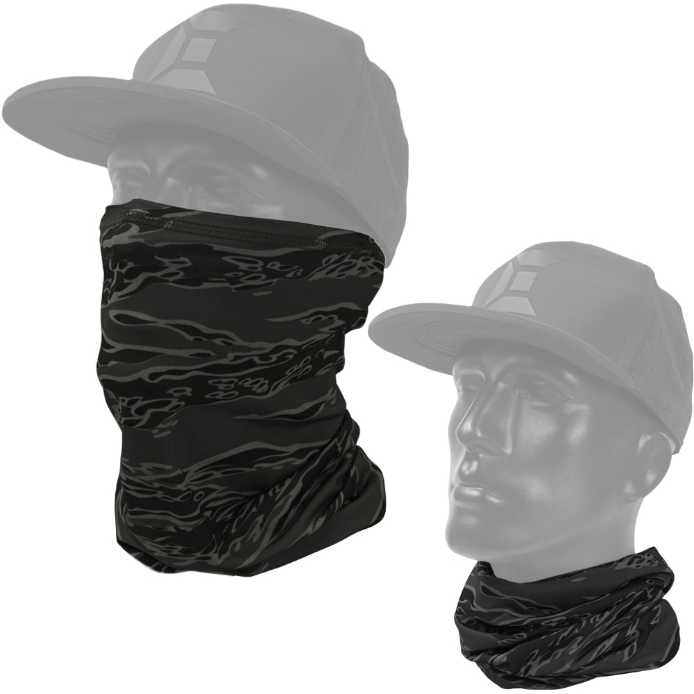Exalt Neck Gaiter Mask / Face Cover - Night Tiger - Exalt