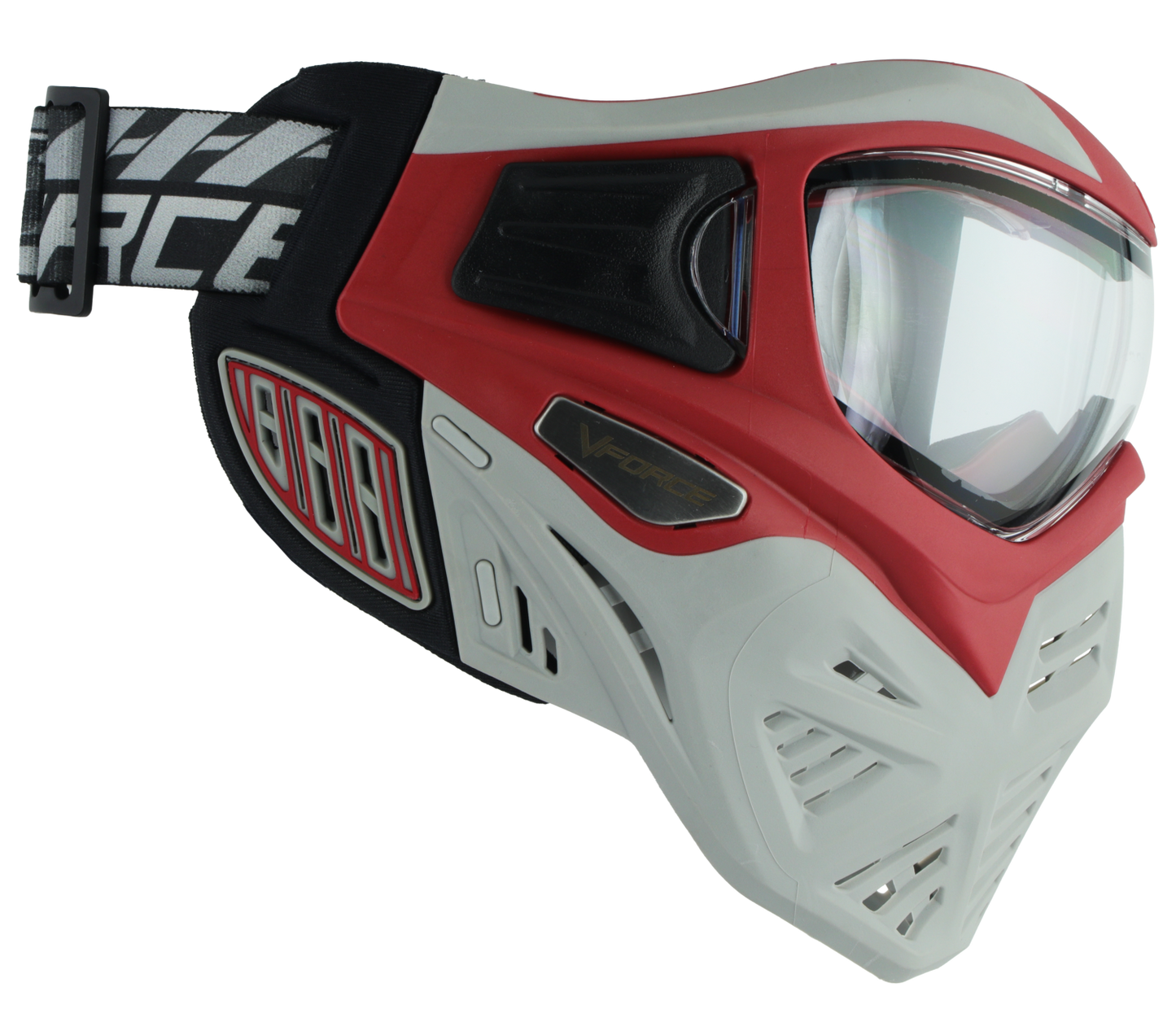 V-Force Grill 2.0 Paintball Goggle - Thermal Clear Lens - Dragon (Red/Grey)