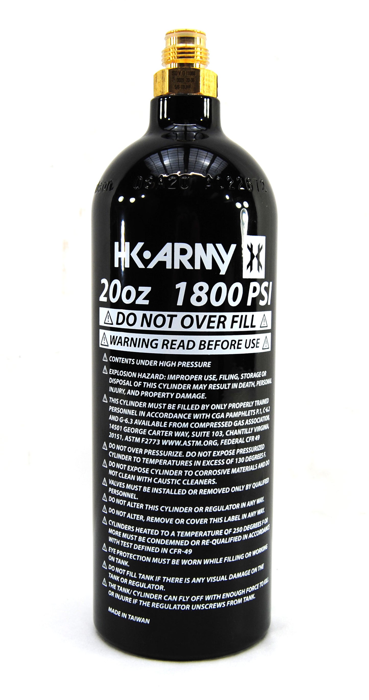 HK Army 20oz Aluminum CO2 Tank - HK Army
