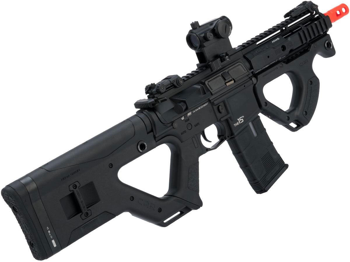 ICS ASG Hera Arms Licensed CQR M4 Airsoft AEG Rifle w/ S3 Electronic Trigger - Black