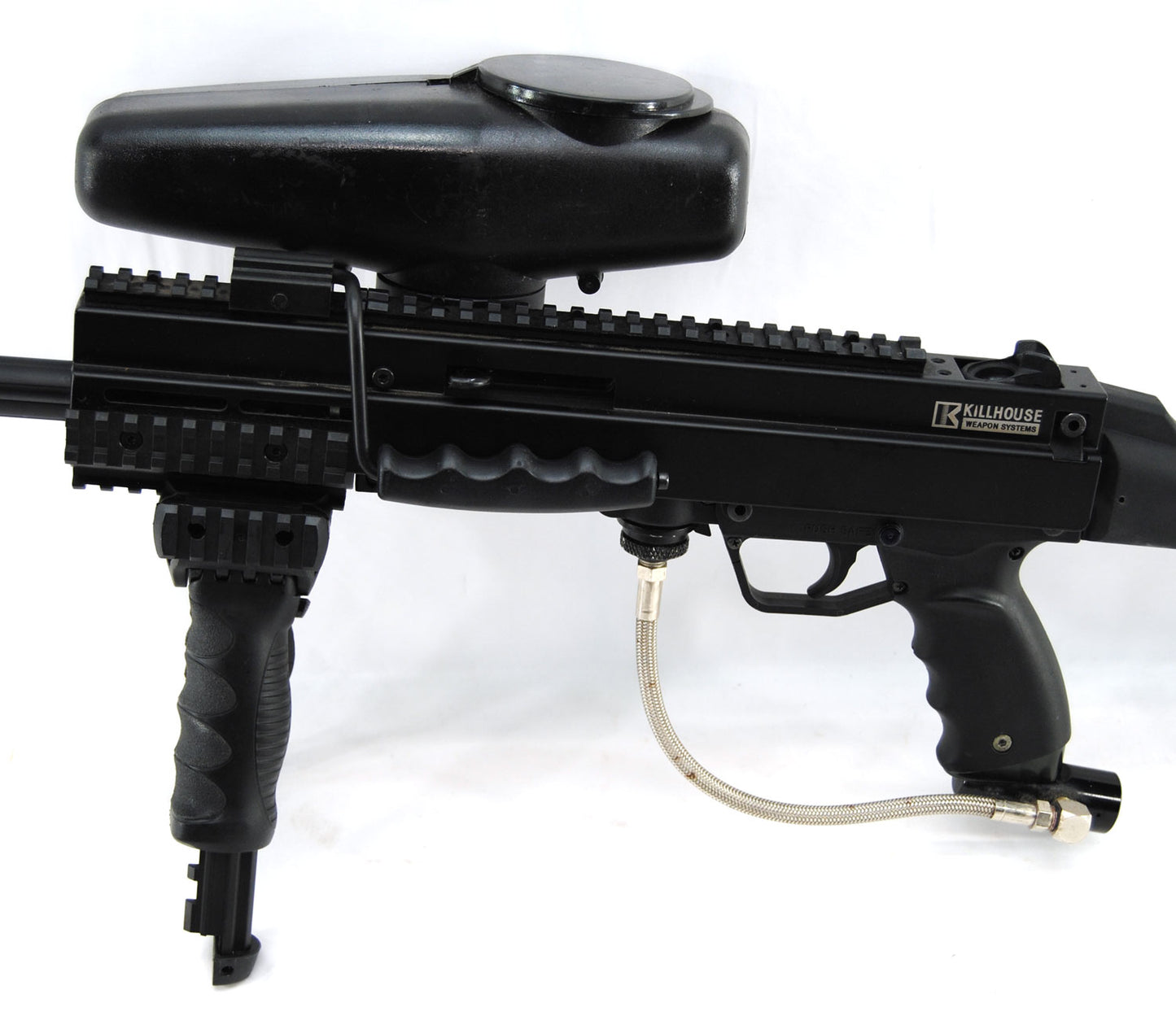 Used Tippmann A5 w/ UMP Killhouse Shroud Kit - Black - Tippmann Sports