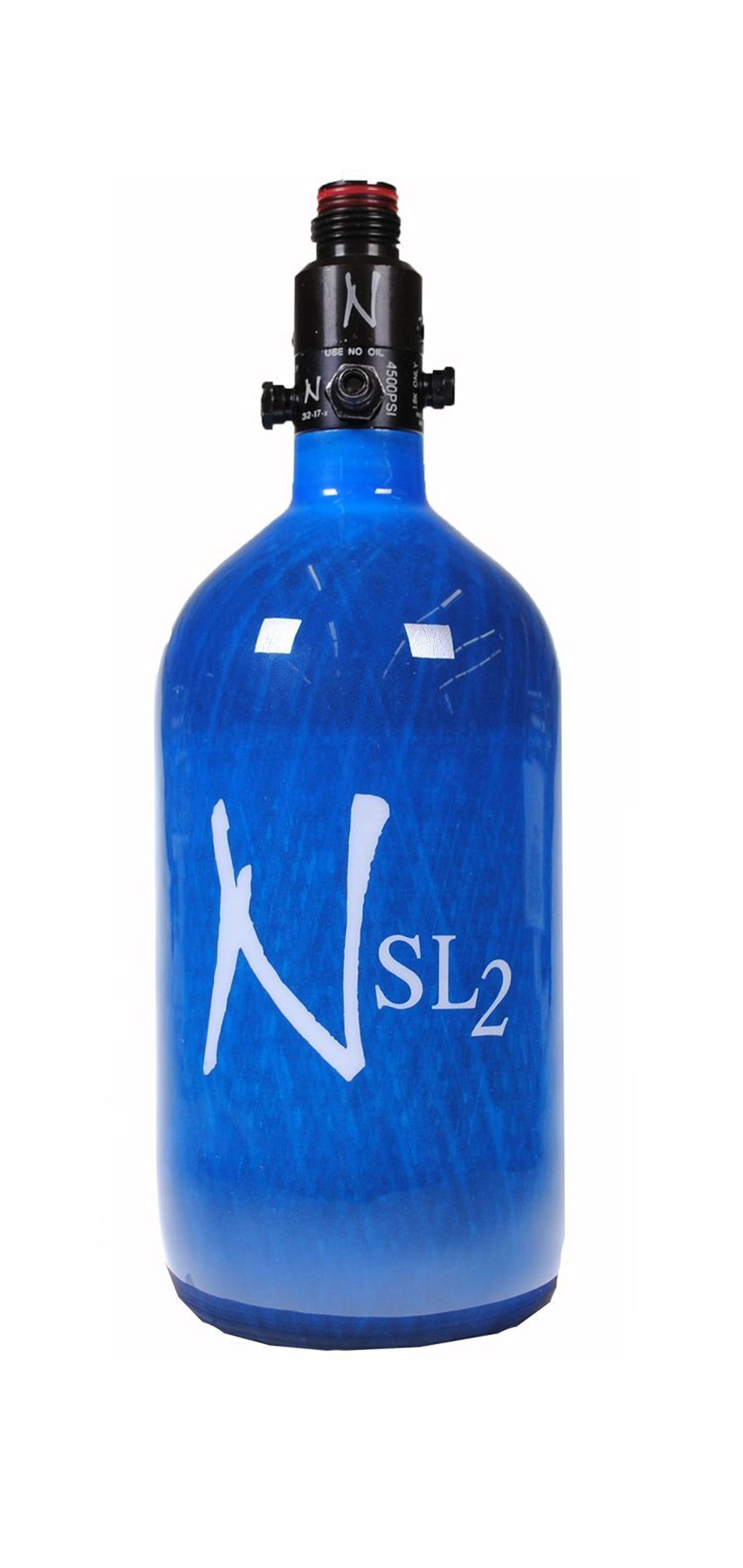 Ninja SL2 45ci 4500psi w/ Standard Reg - Blue - Ninja Paintball