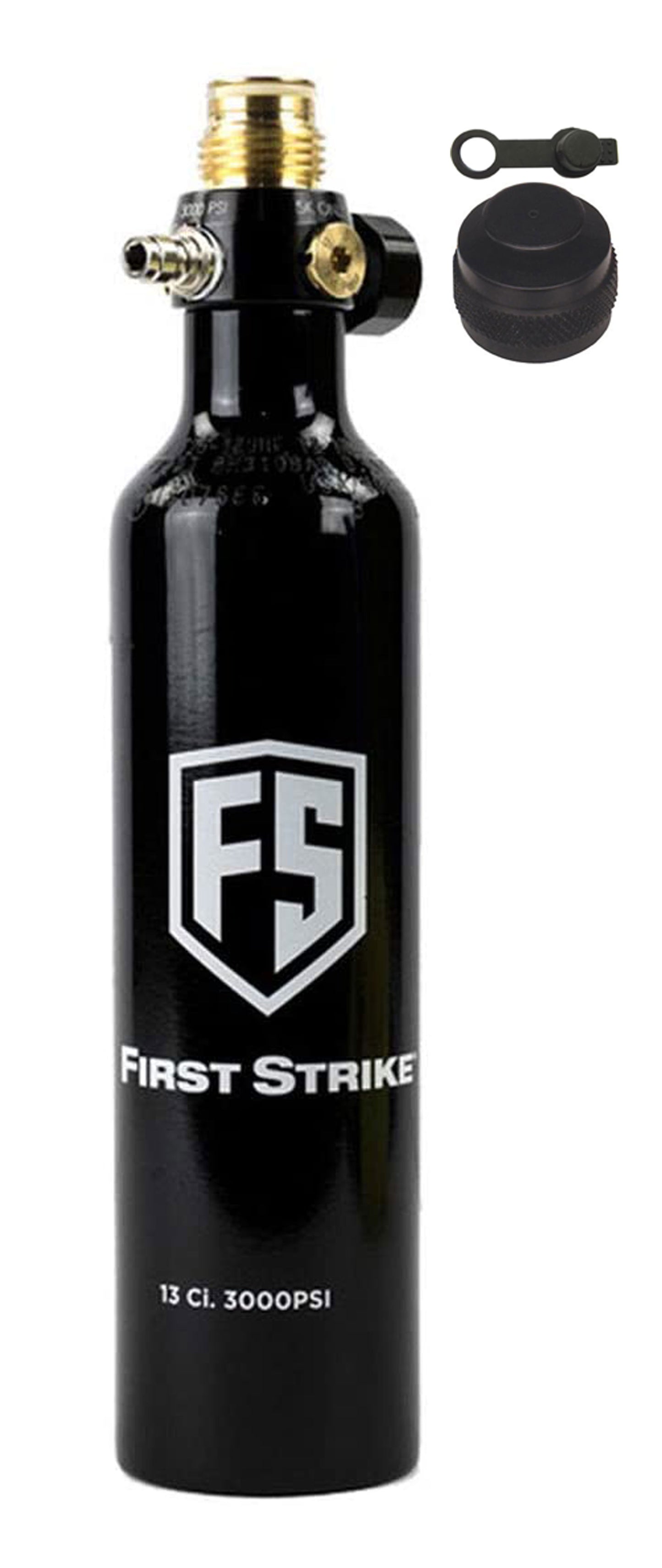 First Strike 13ci 3000psi HPA Nitrogen Tank - Standard 850-900psi Output - First Strike