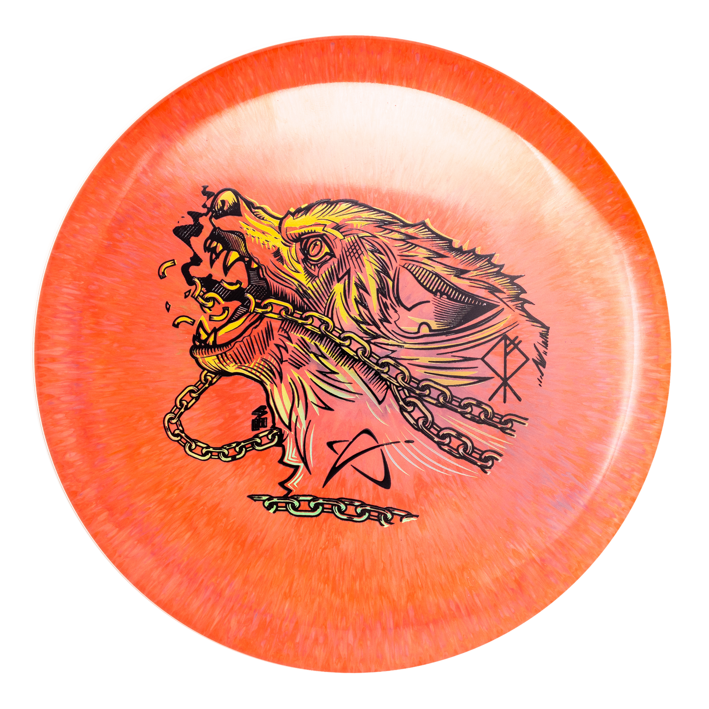 Prodigy PA-3 Putt & Approach Disc - 500 Spectrum Plastic - Dual Foil Fenrir Wolf Stamp