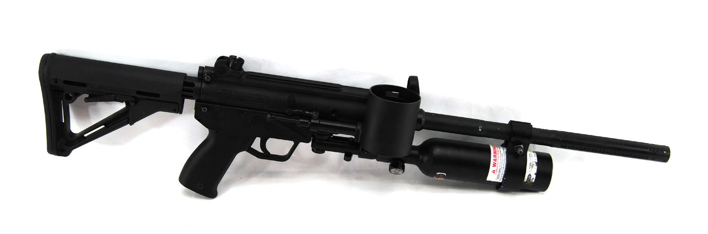 Used Tippmann A5 Pepperball Gun w/ J&J Performance Barrel & FS 90 Degree Rotary On/Off ASA - Tippmann Sports