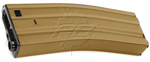 Elite Force Mid Capacity 120 Round STANMAG M4 Airsoft Magazine (TAN) - Elite Force