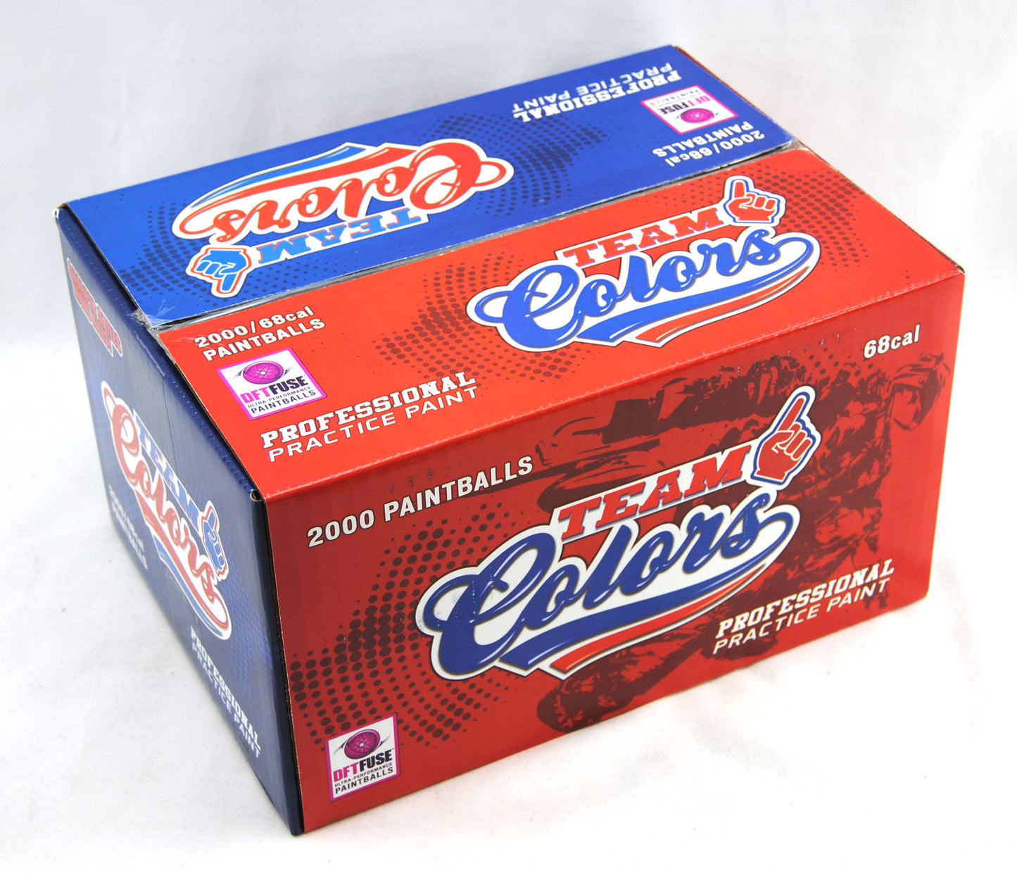 Team Colors Professional Practice Paintballs - 2000 Count - NO SHIPPING