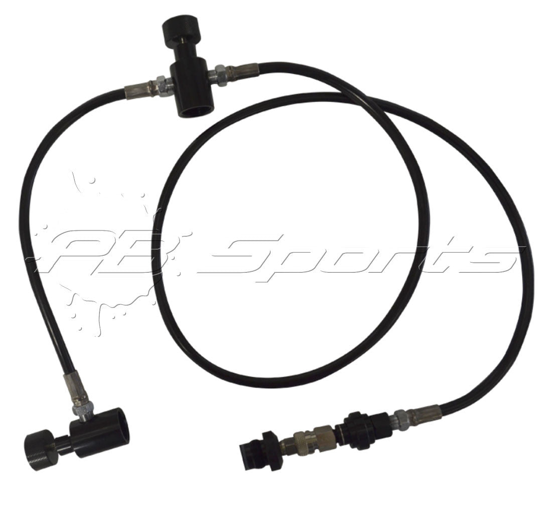 Valken Remote Line - w/ Two ASA and Slide Check Valve - Valken Paintball