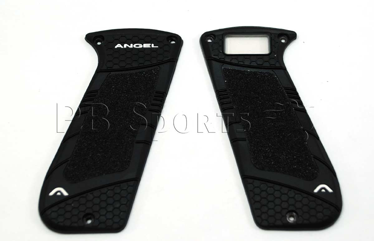 Angel A1 & A1 Fly Replacement Fly Paper Grips - Black - Angel Paintball Sports