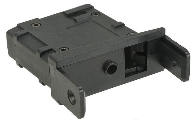 Angel Custom Magazine Adapter for Firestorm / Thunderstorm AEG Drum Magazines - (M4 / Black) - Evike