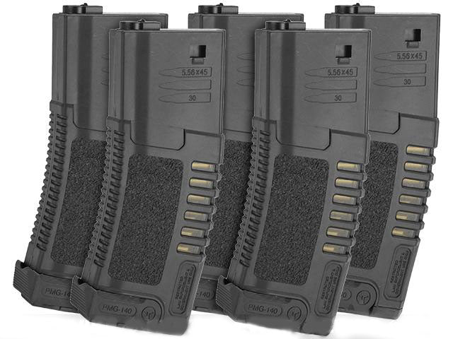 Elite Force Umarex Amoeba AM4-M4 Mid Cap 140 Round Magazines - Black - Elite Force