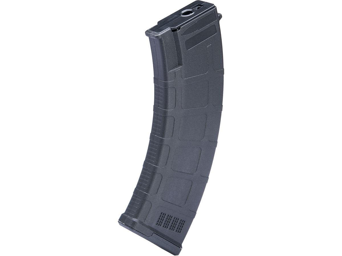 CYMA AR47-Style Magazine for AK Series Airsoft AEG Rifles - 200 rd Midcap Black