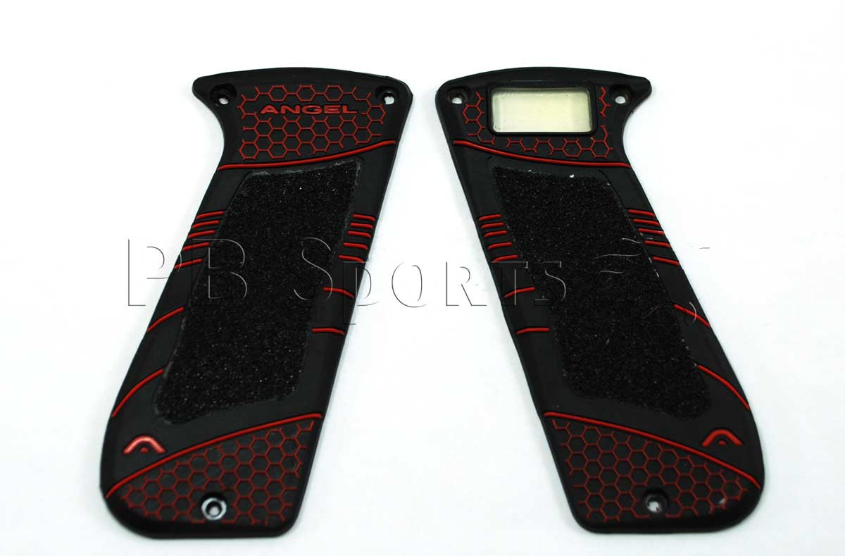 Angel A1 & A1 Fly Replacement Fly Paper Grips-Red - Angel Paintball Sports