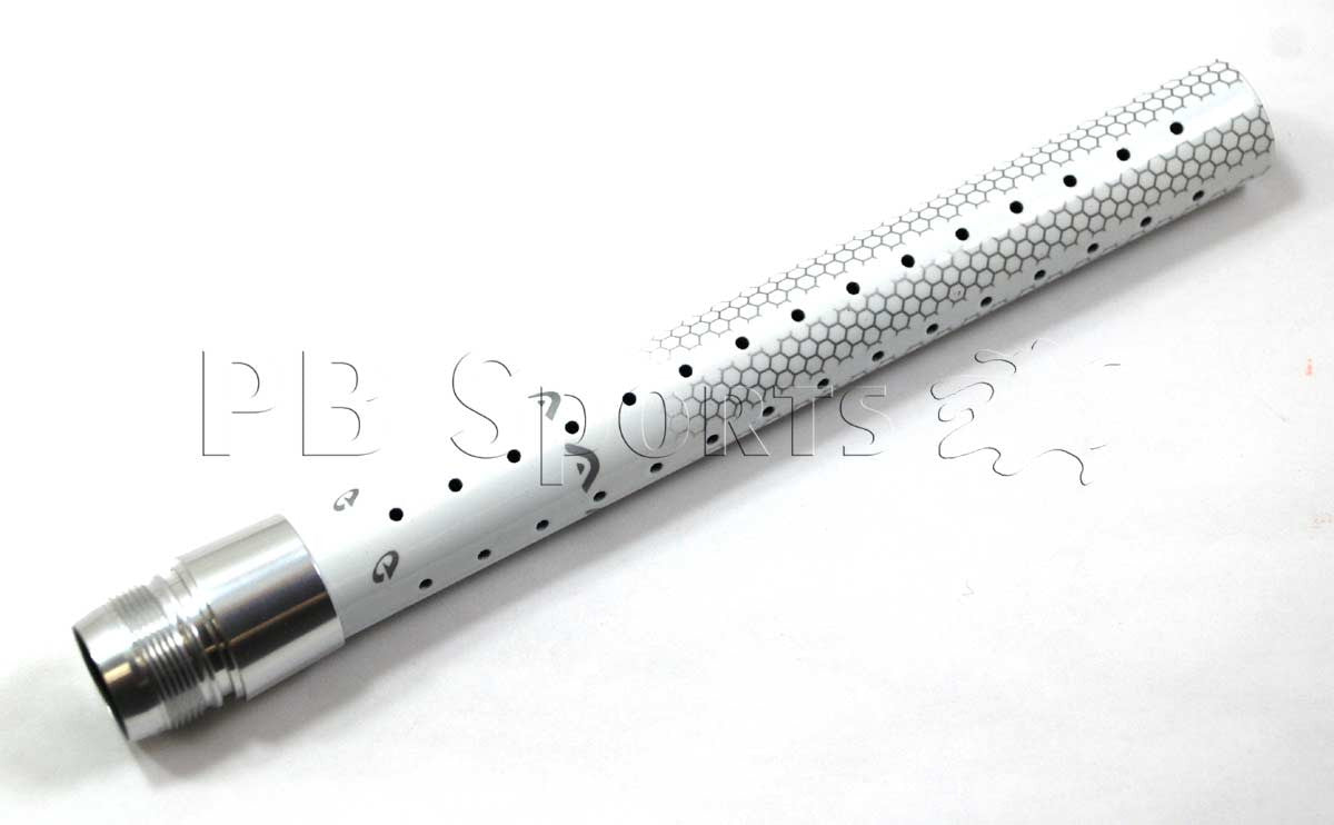 Angel Sly Carbon Fiber Barrel Tip - White - Angel Paintball Sports