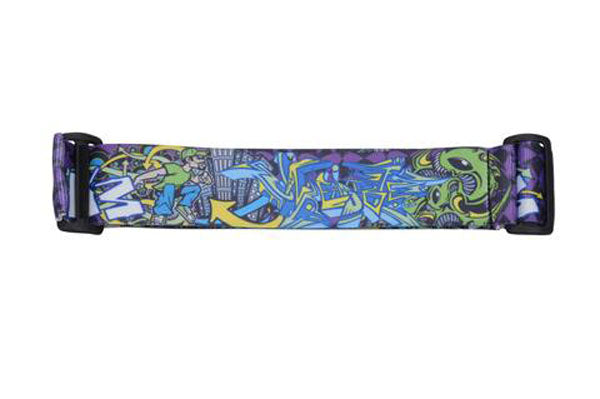 KM Strap - Graffiti Fish - Purple Black - KM