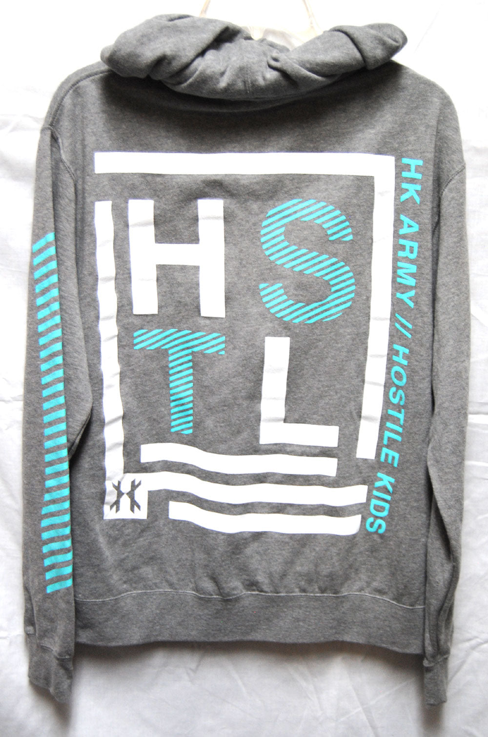 HK Army Hoodie Square Grey - Medium - HK Army