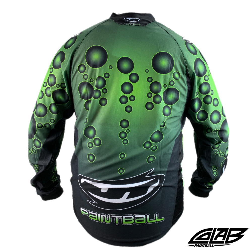 JT Paintball Bubble Jersey - Green - Large - JT
