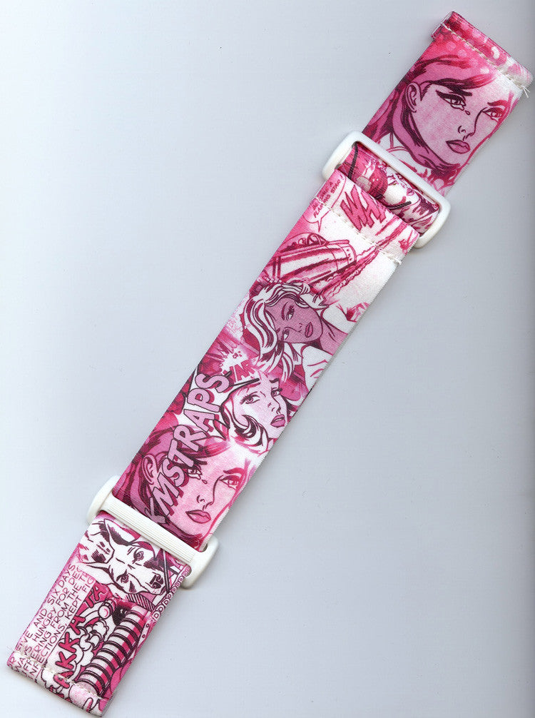 KM Strap - Pink Comic - Limited Edition - KM