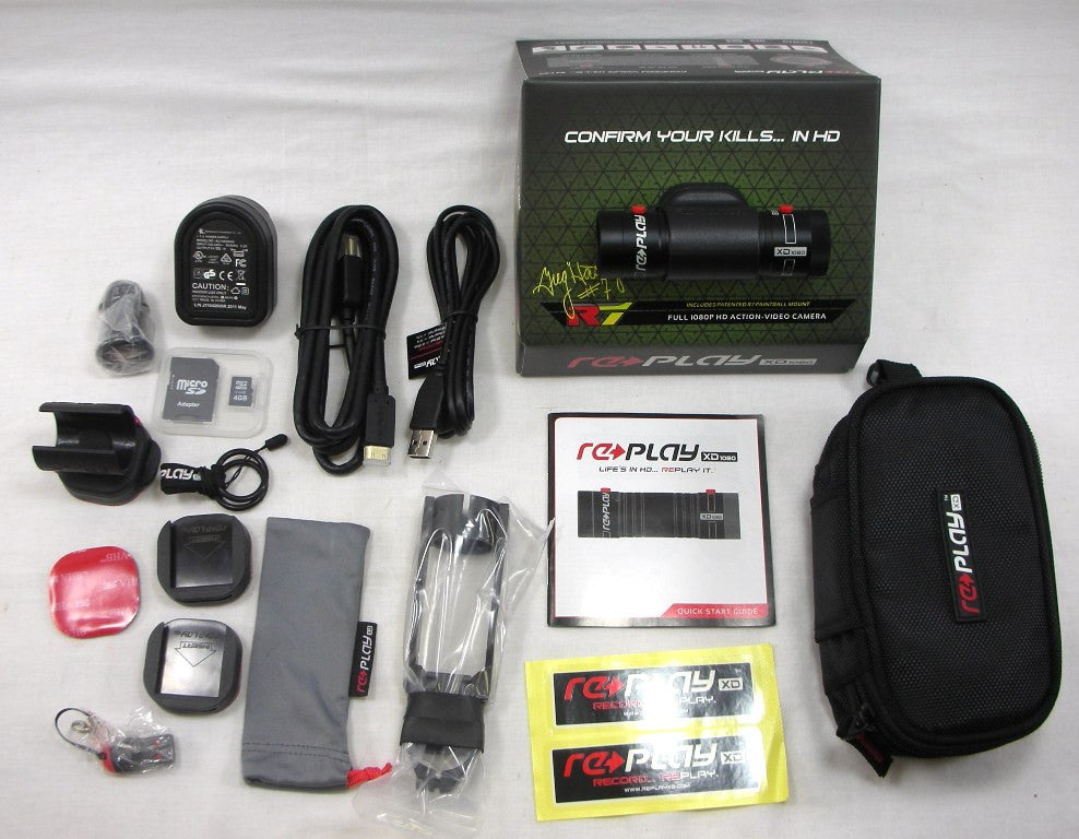 R7 Replay XD 1080p HD Video camera system with mounts - R7 USA