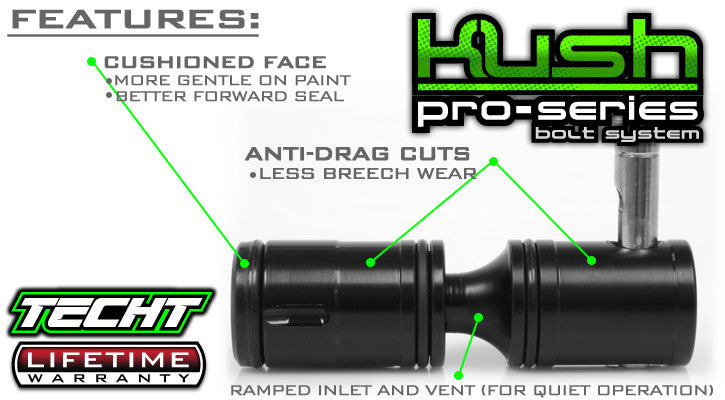 Techt Pro Series Kush Bolt for Planet Eclipse Ego & Etek Markers - TechT