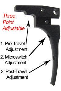 Tippmann A-5 Fang Trigger - Black - TechT