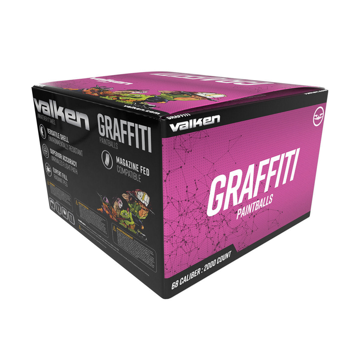 Valken Graffiti Paintballs - Blue Fill - NO SHIPPING