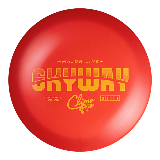 Climo Disc Golf Major Line Skyway - First Run