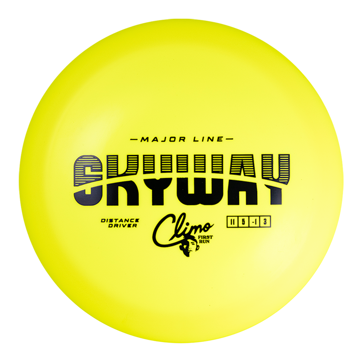 Climo Disc Golf Major Line Skyway - First Run