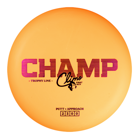 Climo Disc Golf Trophy Line Champ - First Run